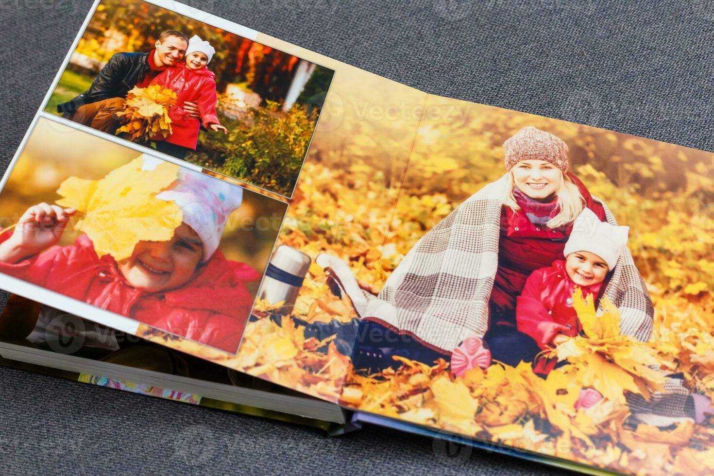 enfants photo livre, l'automne fin de semaine