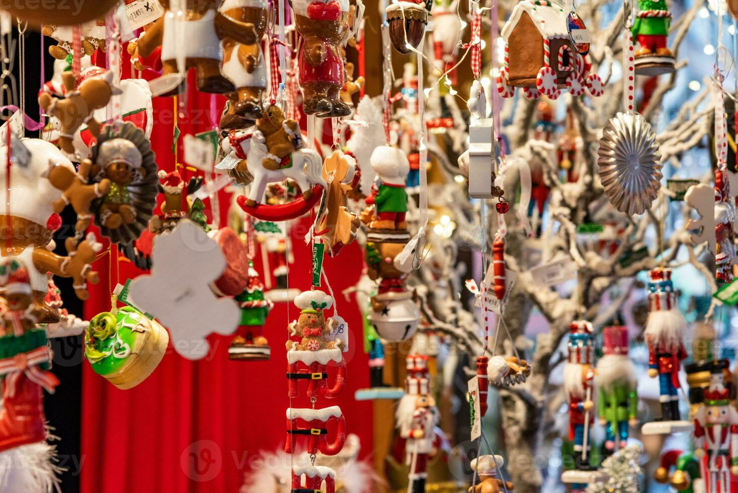 décorations de noël bouchent photo