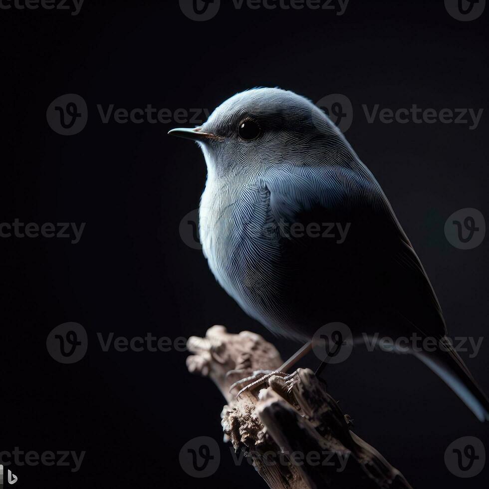 ai généré ai génératif proche en haut de une oiseau photo