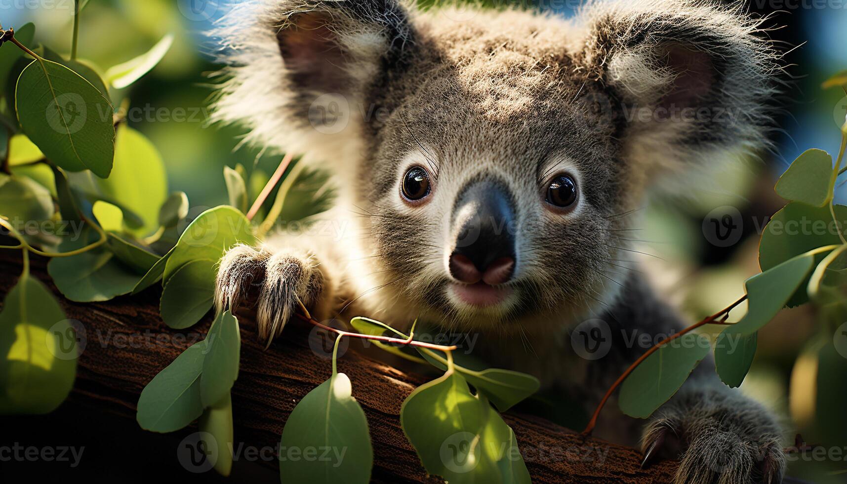 ai généré mignonne chaton en regardant, duveteux fourrure, espiègle nature, beauté dans la nature généré par ai photo