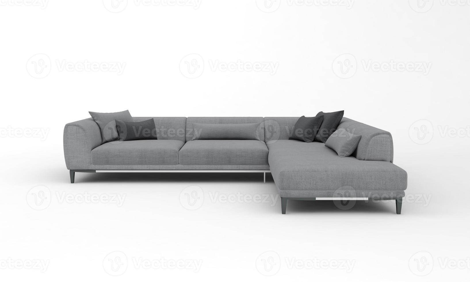 canapé vue meubles rendu 3d photo