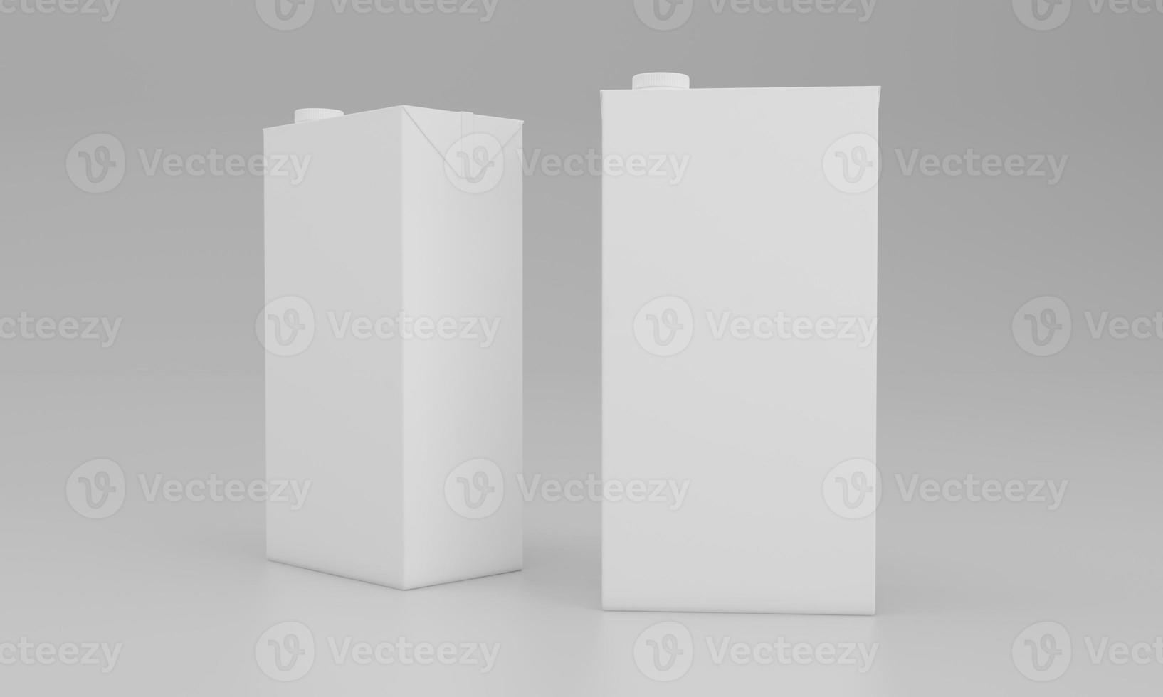lait pack emballage paquet conception rendu 3d photo