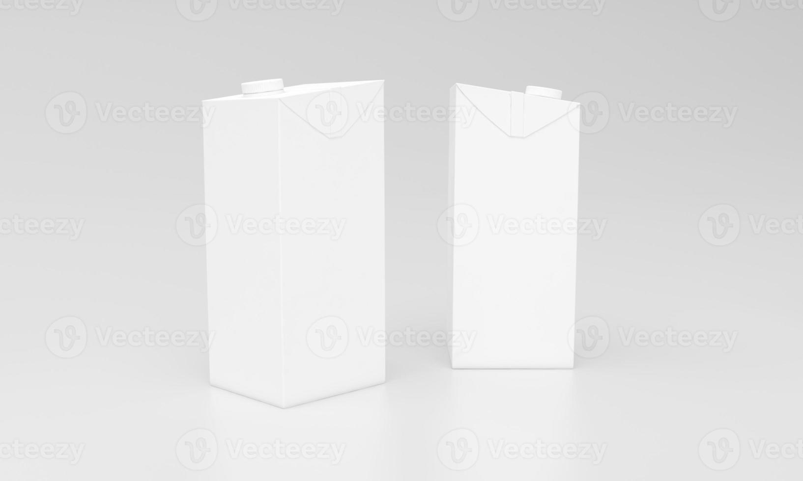 lait pack emballage paquet conception rendu 3d photo