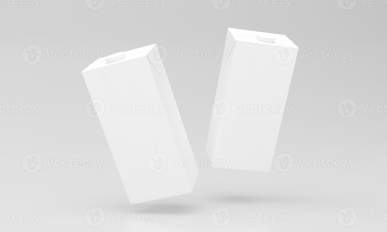 lait pack emballage paquet conception rendu 3d photo