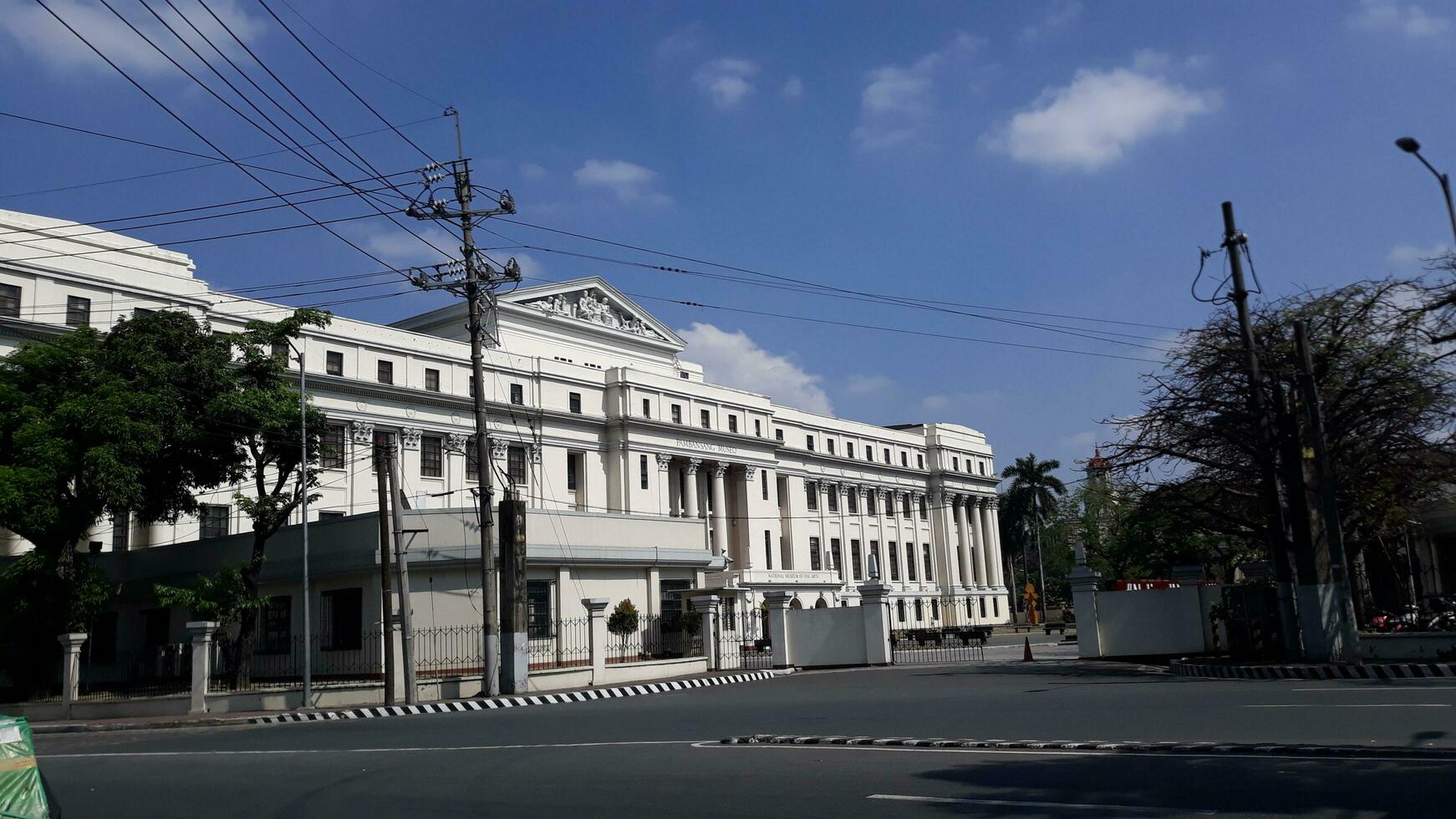 Manille, philippines sur avril 7, 2019. le nationale musée de le philippines photo