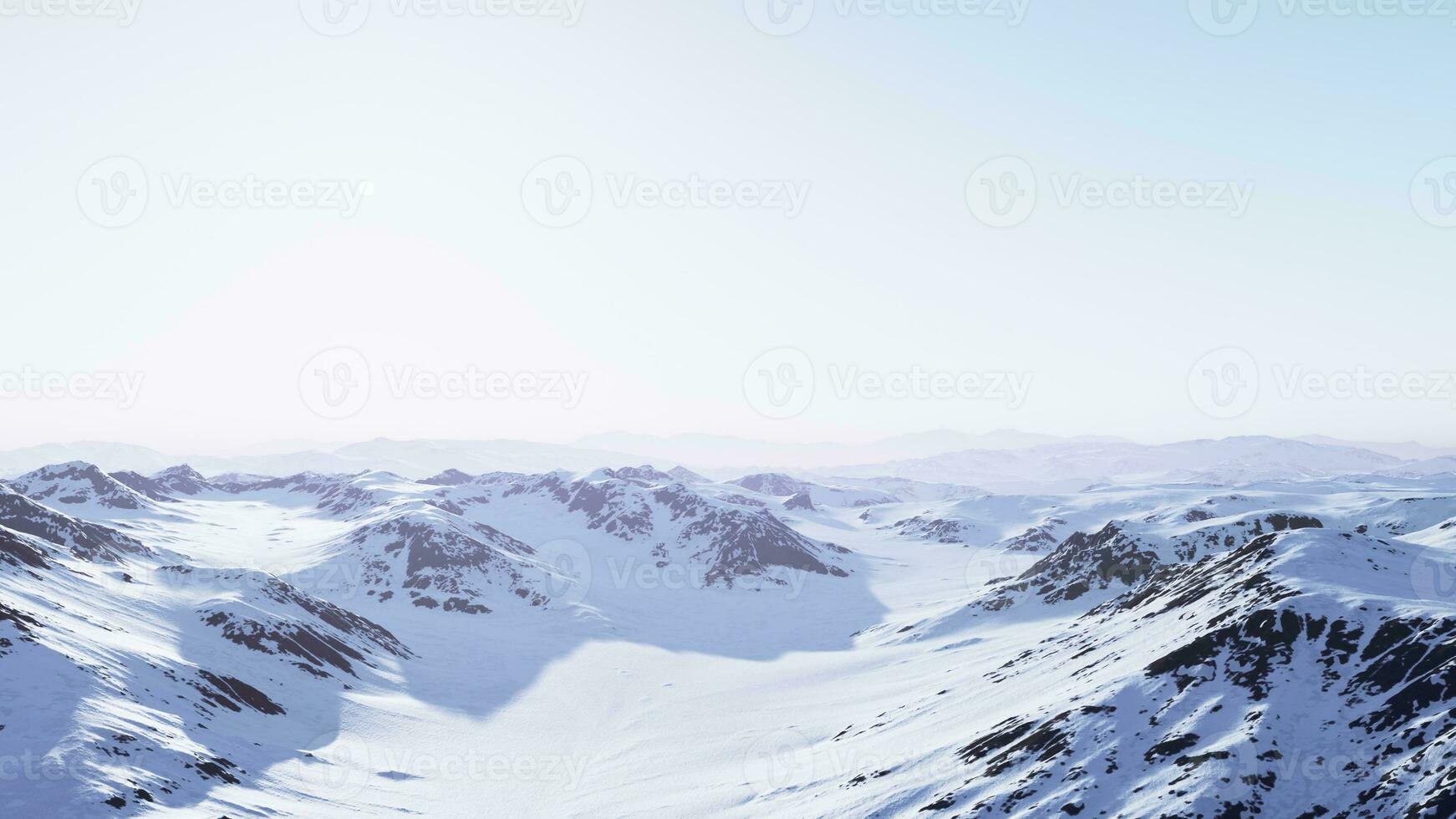 couvert de neige Montagne intervalle photo