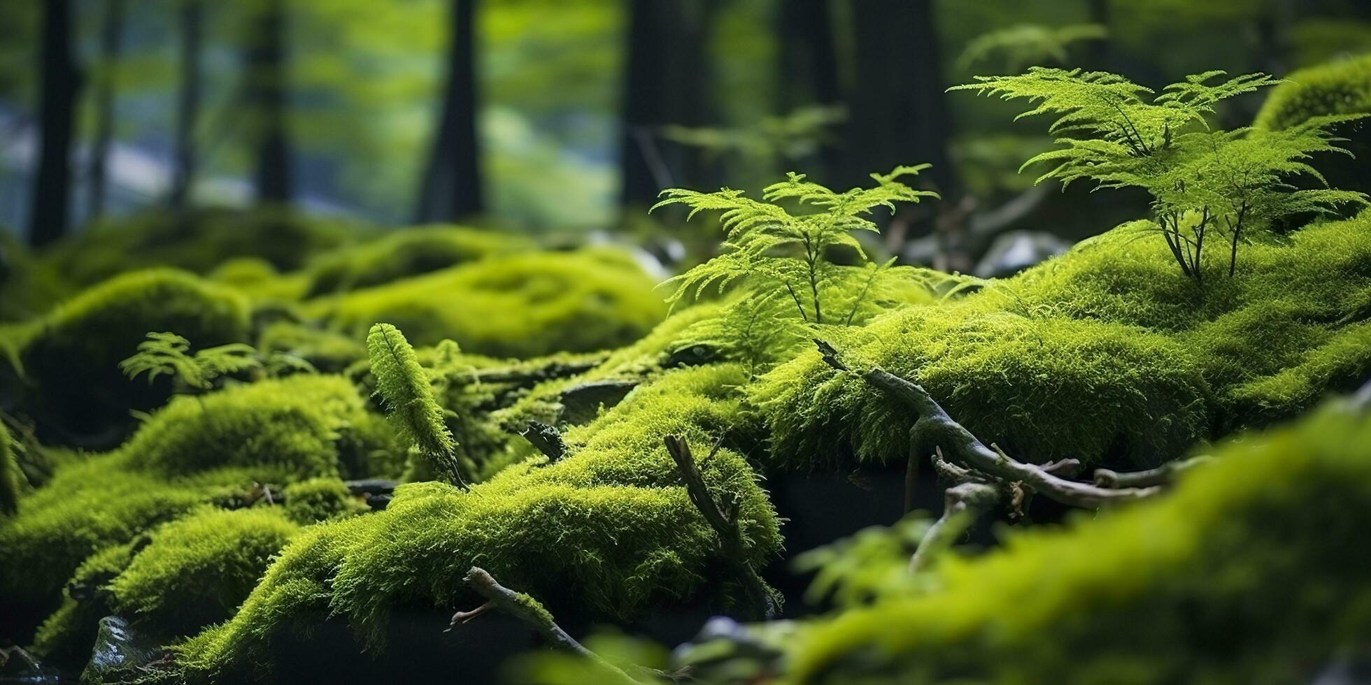 ai généré blanc le golf Balle sur en bois tee avec herbe. génératif ai photo