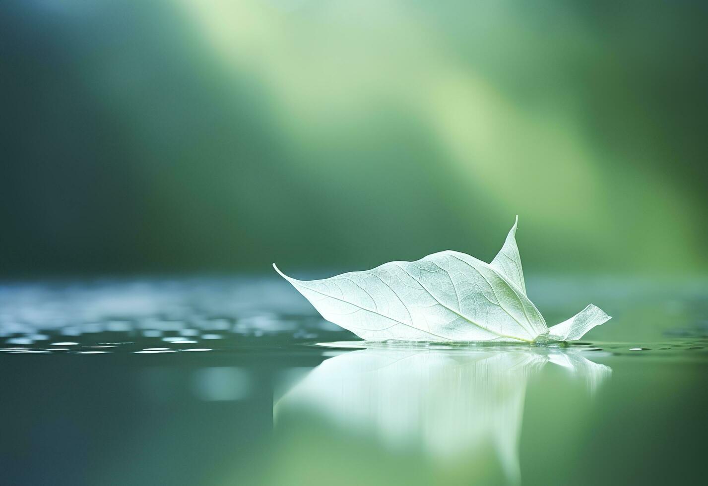 ai généré une aquarellé brillant serein image de une traditionnel Bahay Kubo. ai généré photo