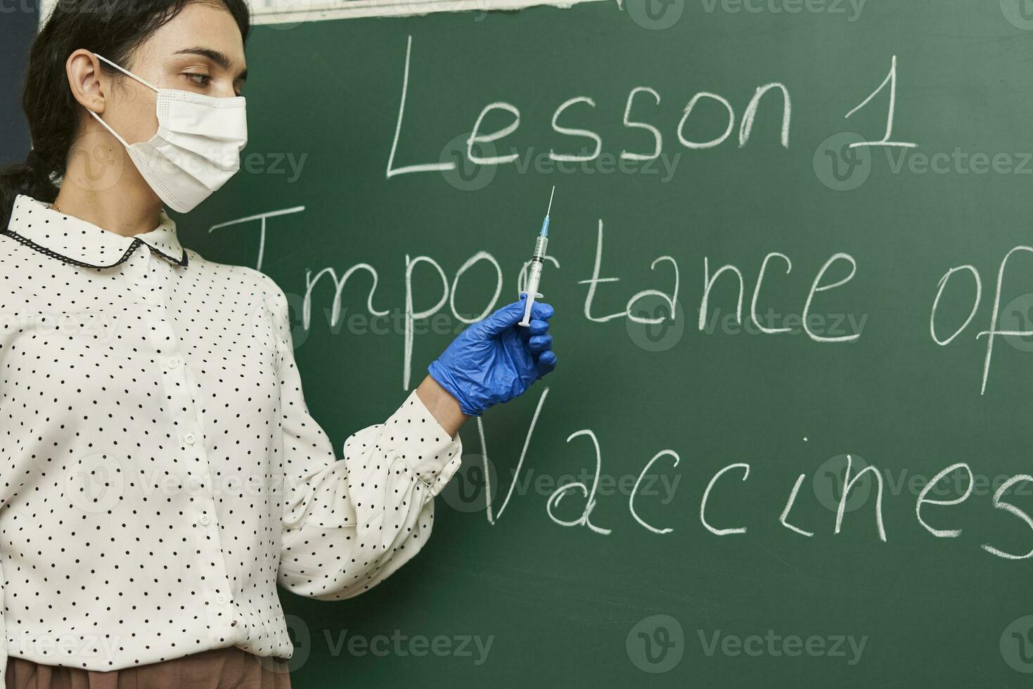 prof enseignement pendant convoitise 19 pandémie photo