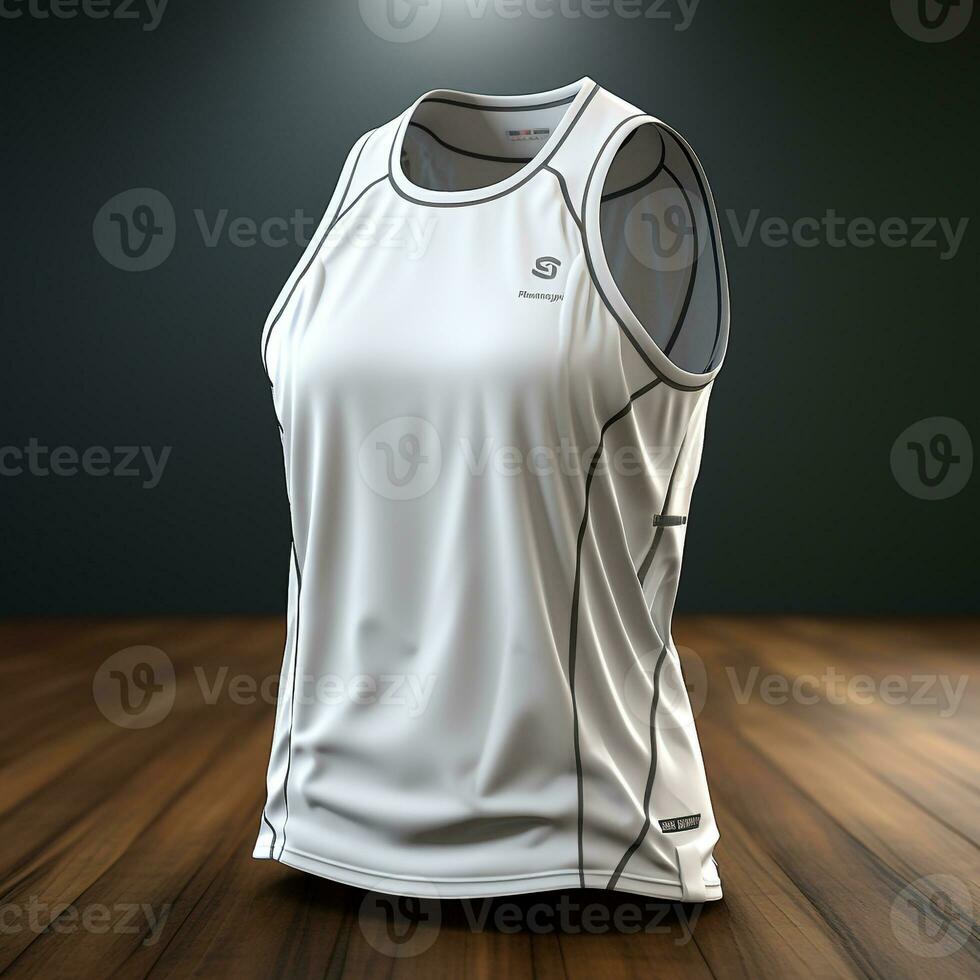 ai généré 3d modèle de Pour des hommes maillot chemise photo