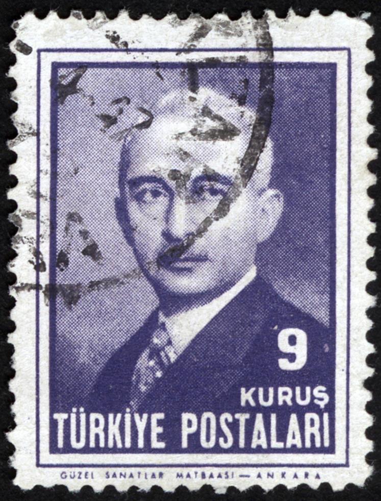 Turquie, 2021 - timbre-poste de Turquie vintage photo
