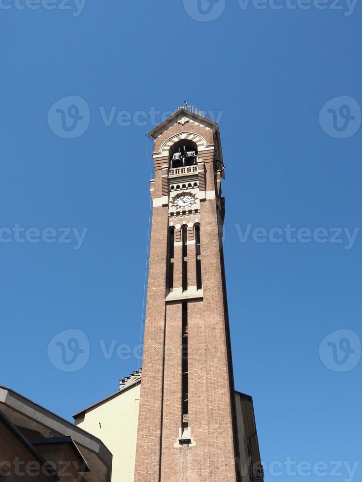 Clocher de l'église San Giuseppe à Turin photo