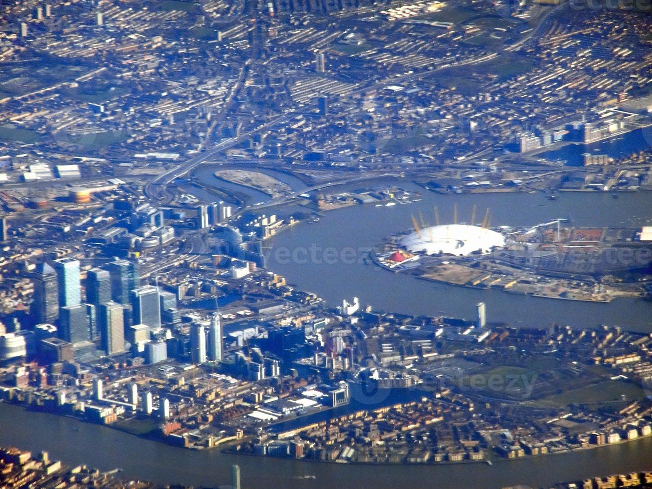 vue aérienne de londres photo