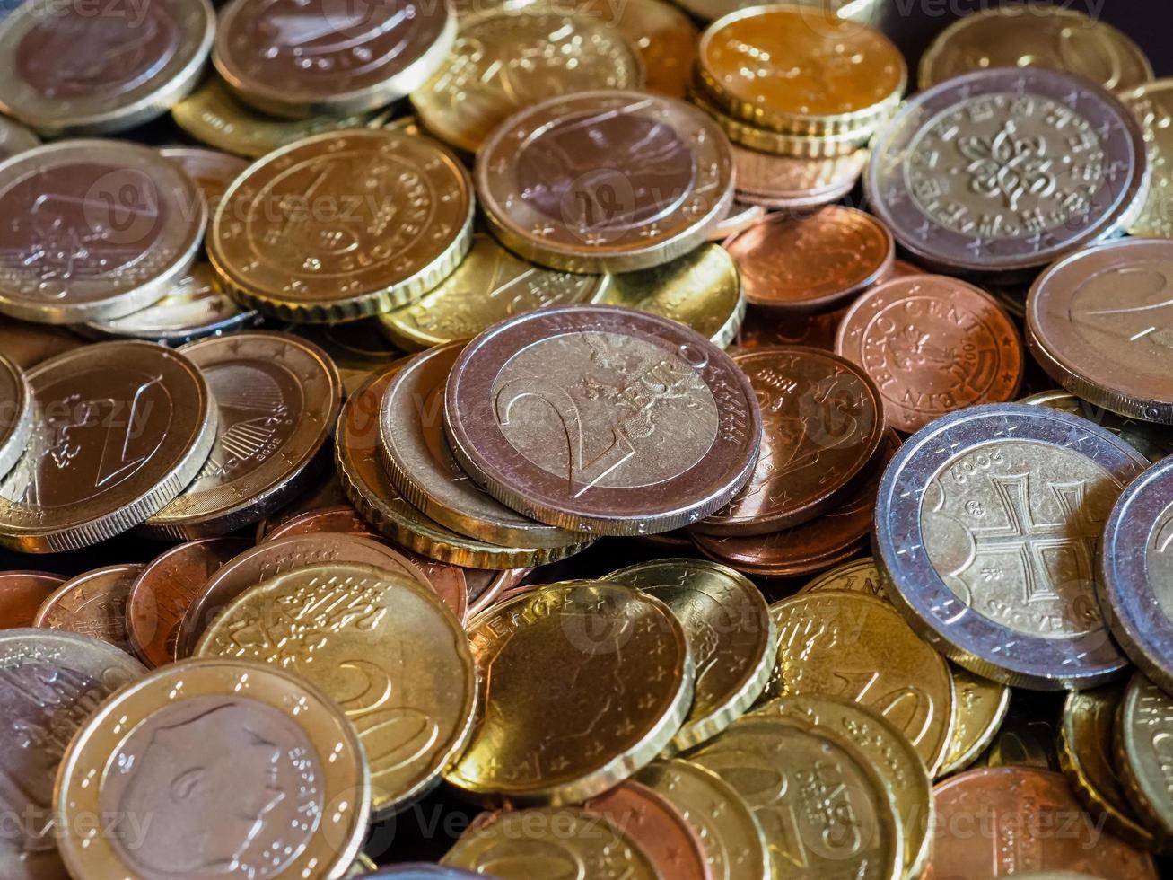 pièces en euros, union européenne photo