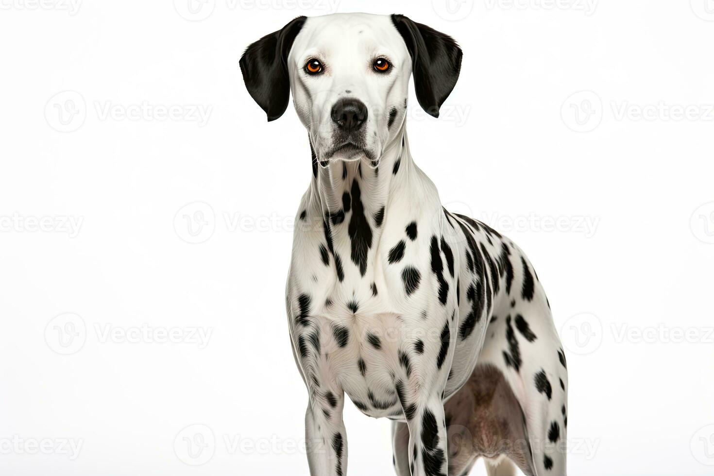 ai généré mignonne dalmatien clipart photo