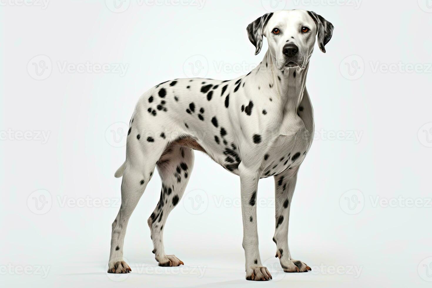 ai généré mignonne dalmatien clipart photo