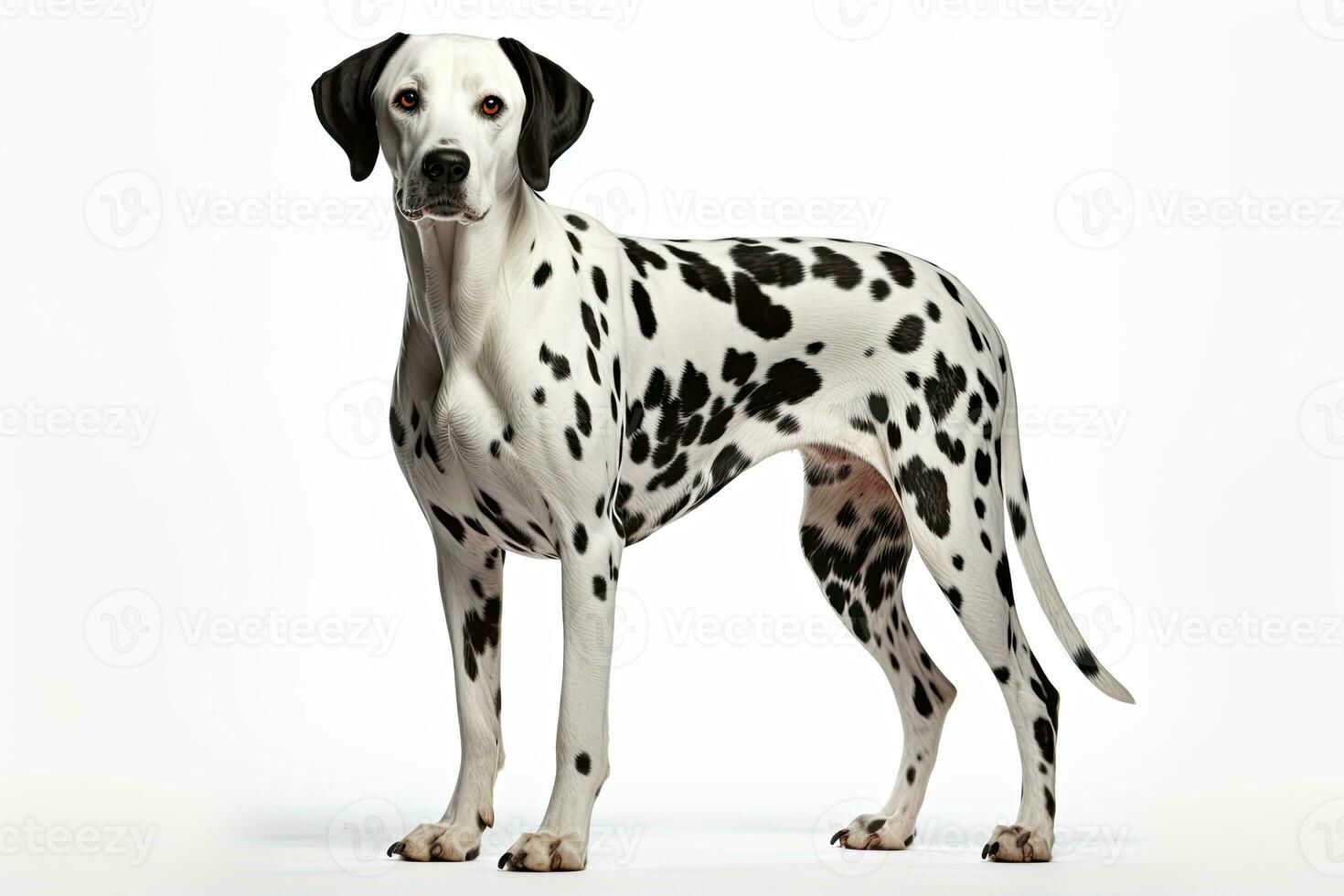 ai généré mignonne dalmatien clipart photo