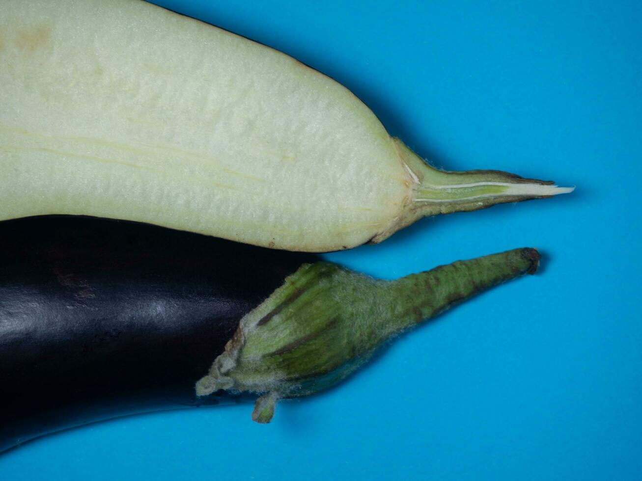 aubergine concept. légume Contexte. photo