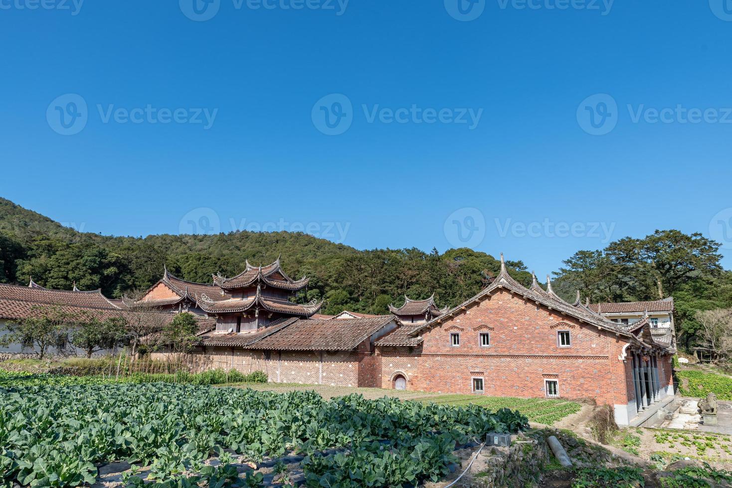 l'apparence générale des temples bouddhistes traditionnels chinois photo