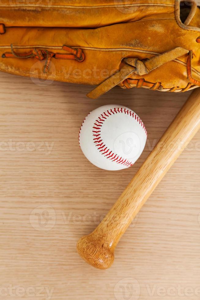 fond d'équipement de baseball photo