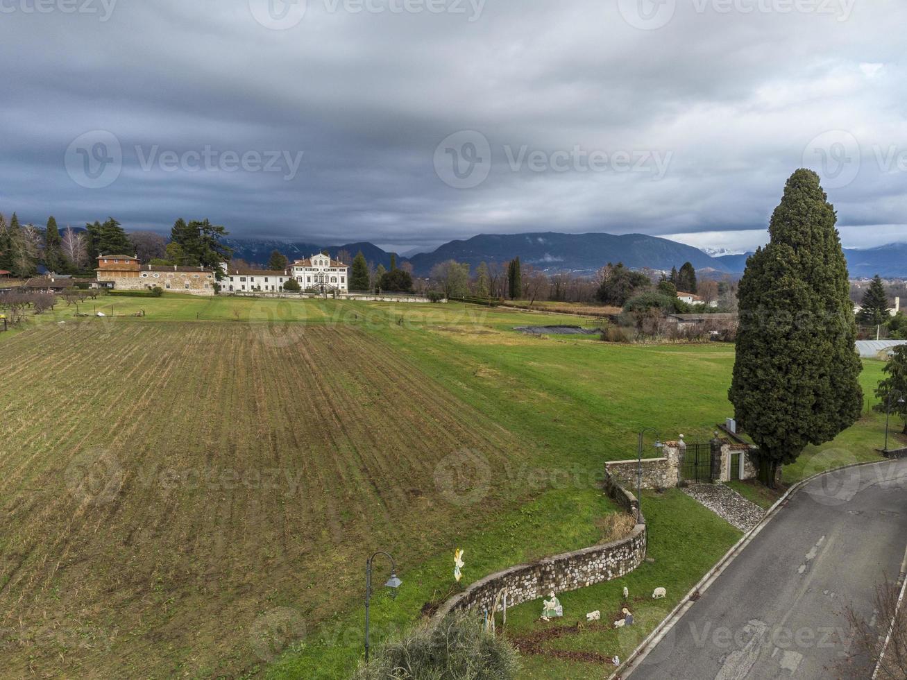 symétries et art vu d'en haut. photo