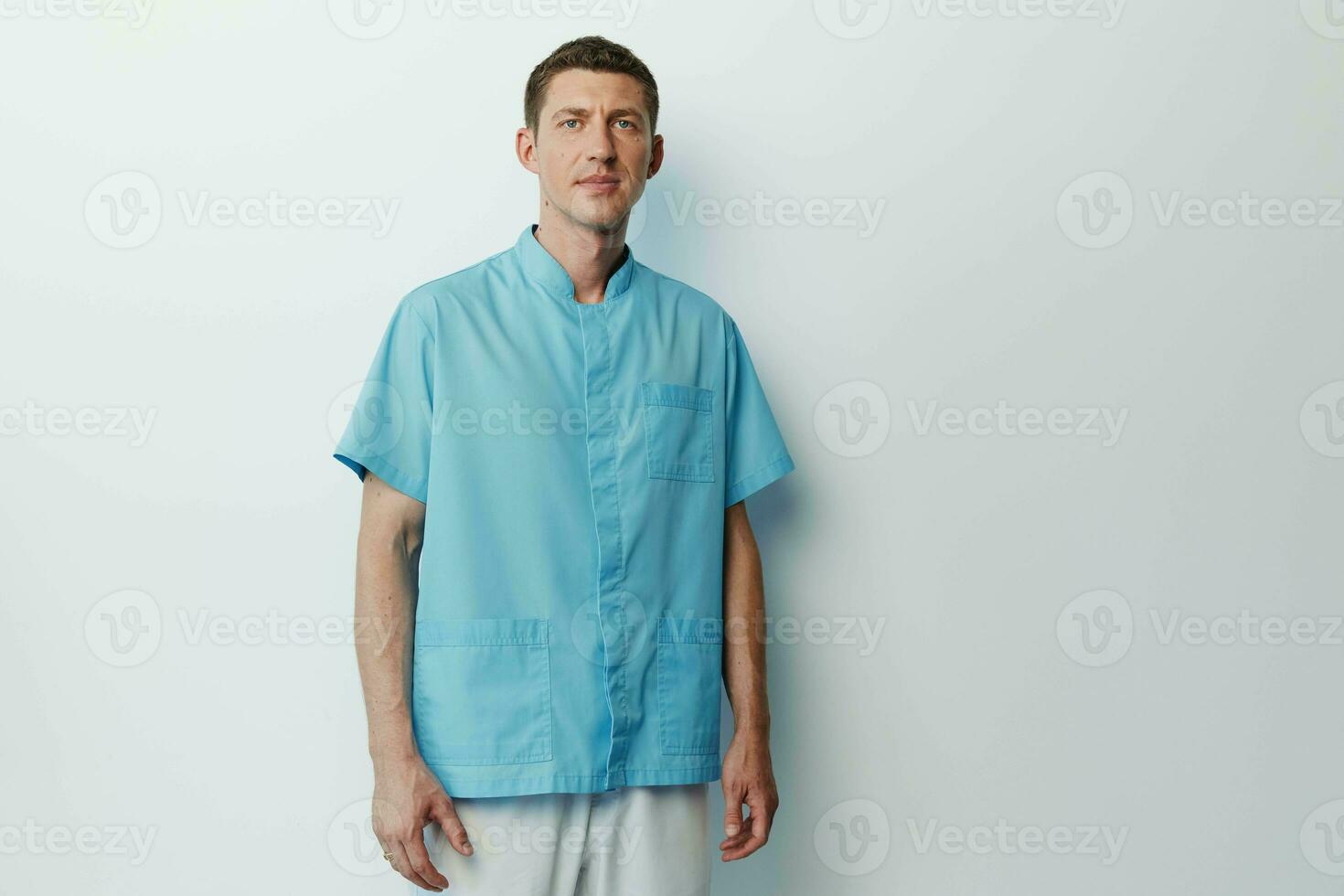 chemise modèle adulte caucasien permanent à la mode Hommes Contexte la personne mode de vie décontractée moderne photo