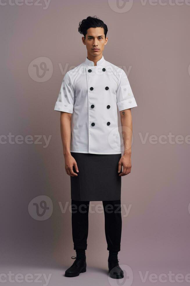 ai généré à la mode chef photo