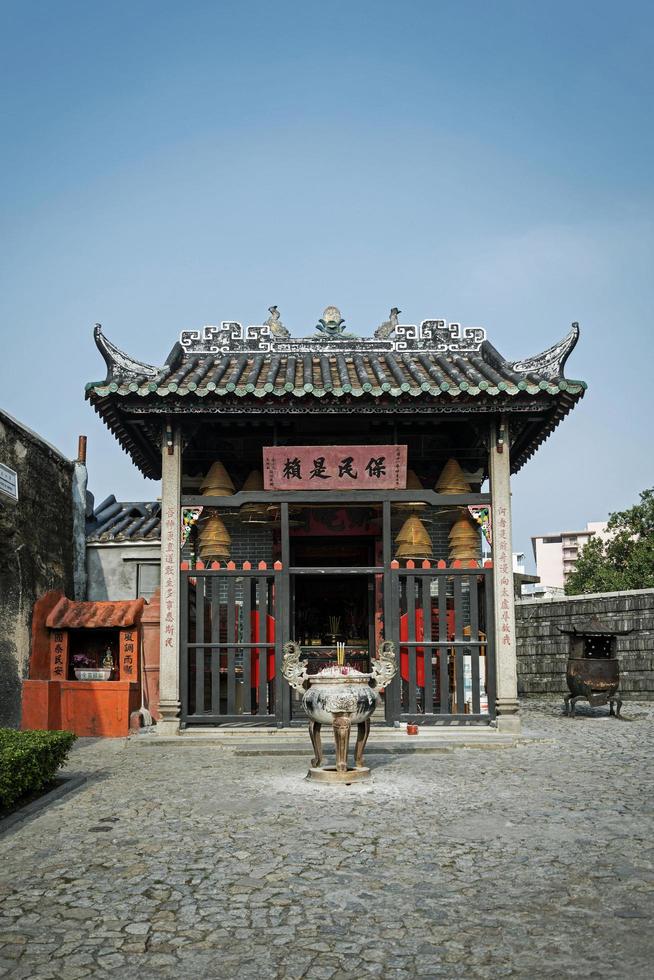 macao chine, 2021 - temple na tcha photo