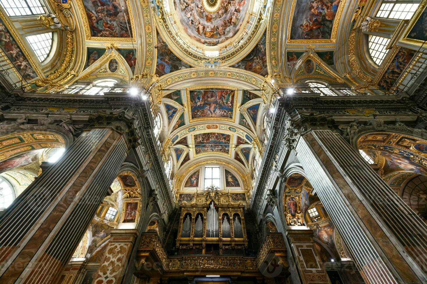 Jésus église chiesa del gesu - Gênes, Italie photo