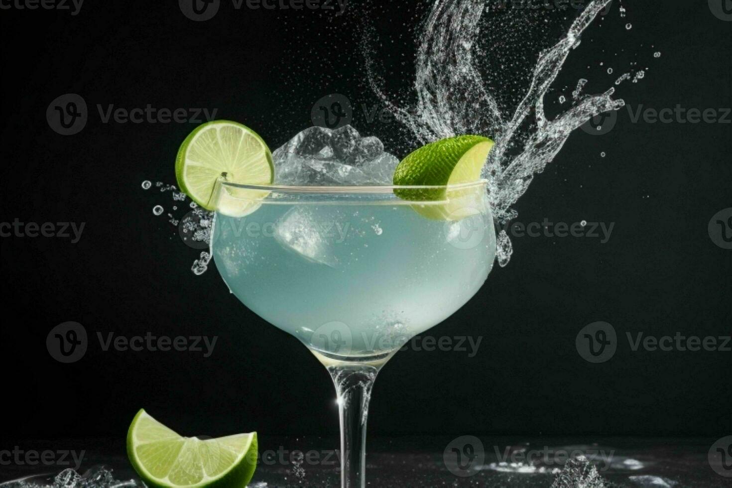 ai généré Margarita cocktail. pro photo