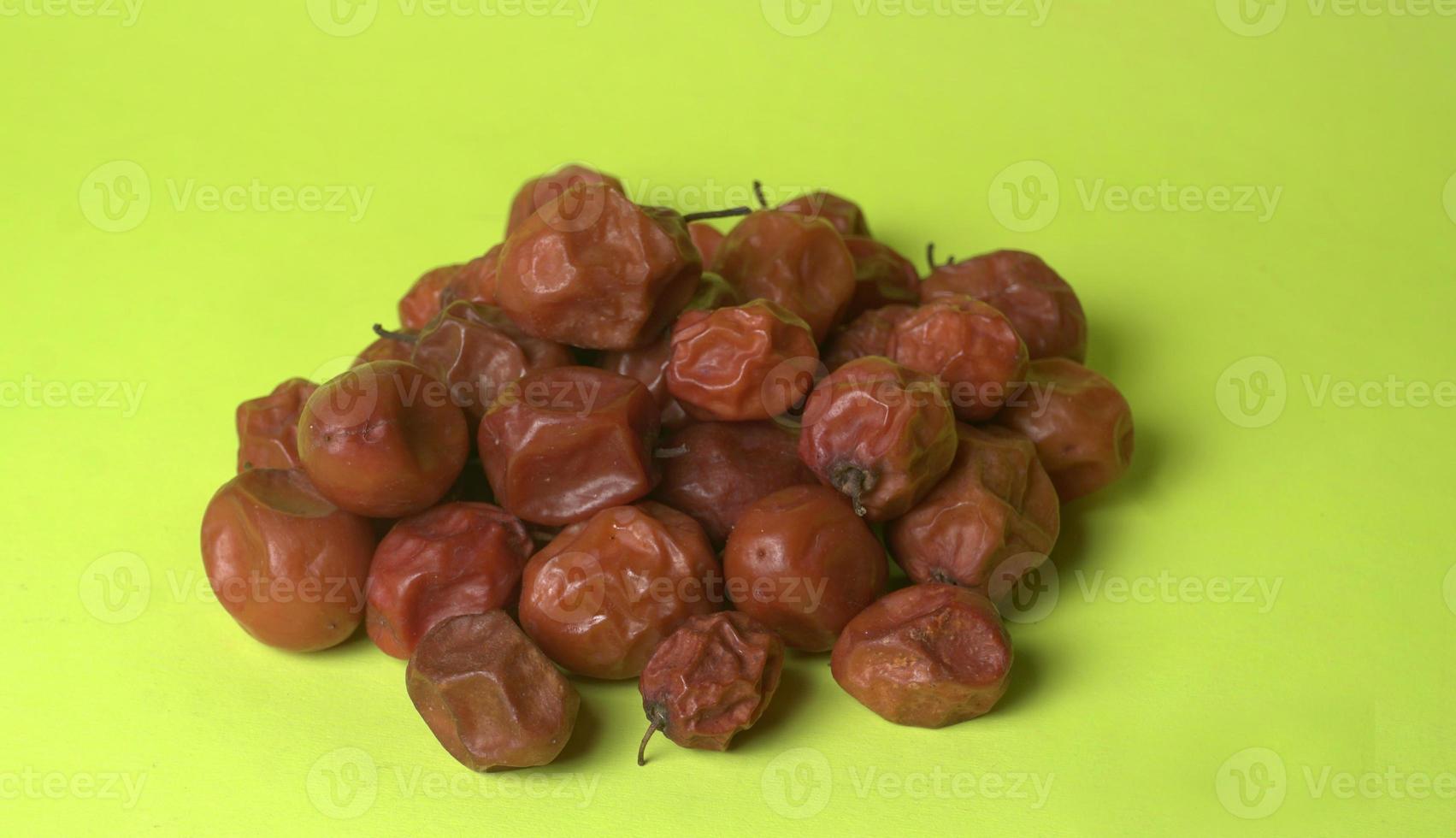 jujube indien cultivé à l'état sauvage photo