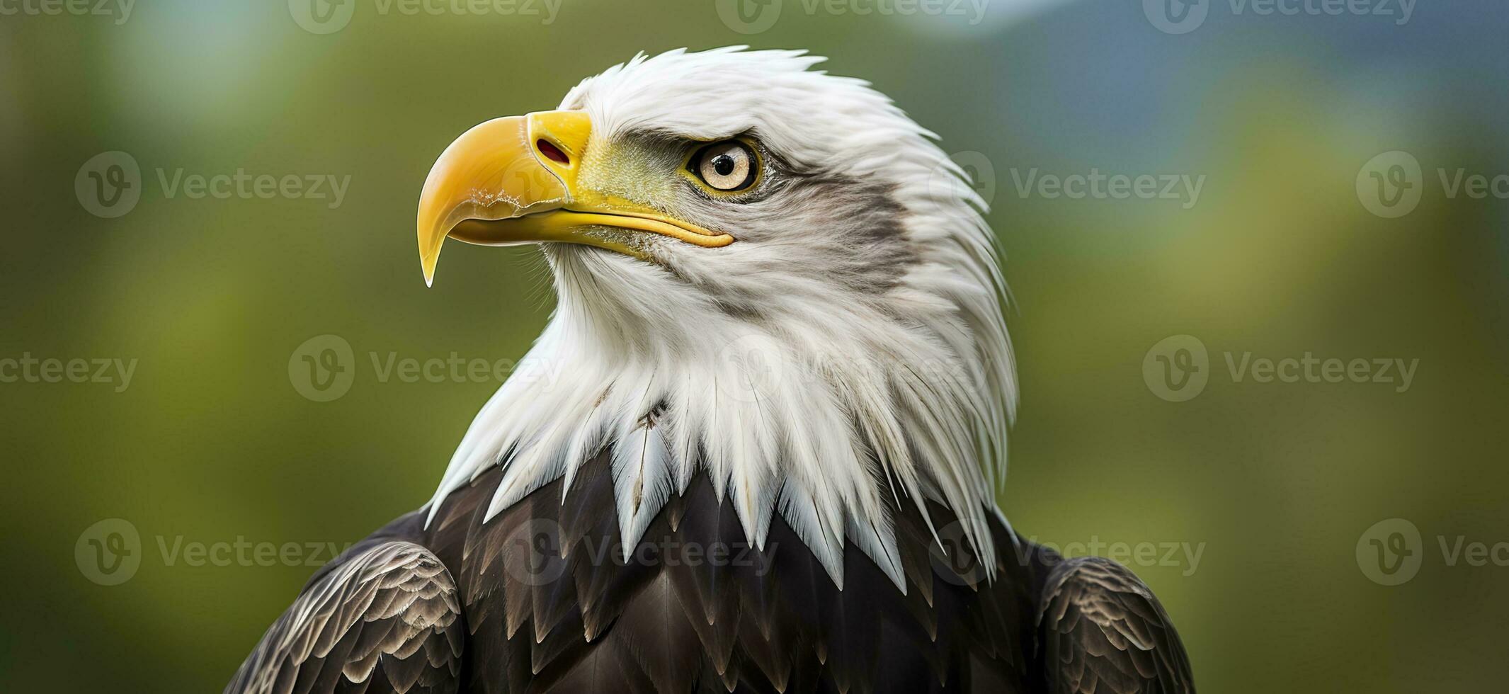 ai généré portrait de un américain chauve aigle, faune. génératif ai photo