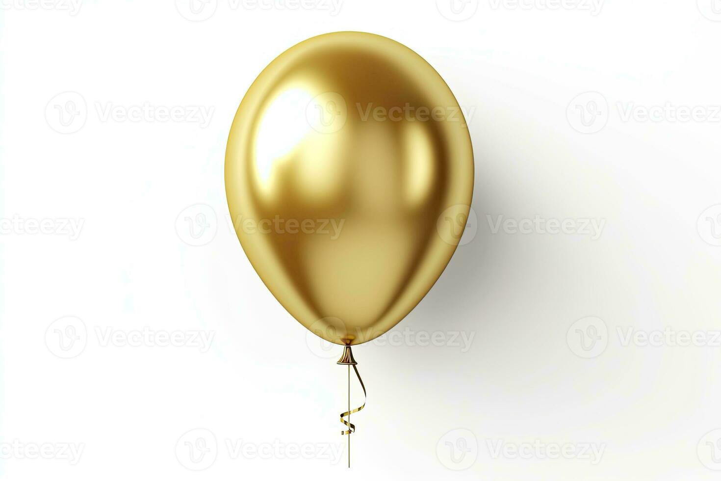 ai généré anniversaire ballon en volant pour fête et célébrations. ai généré photo