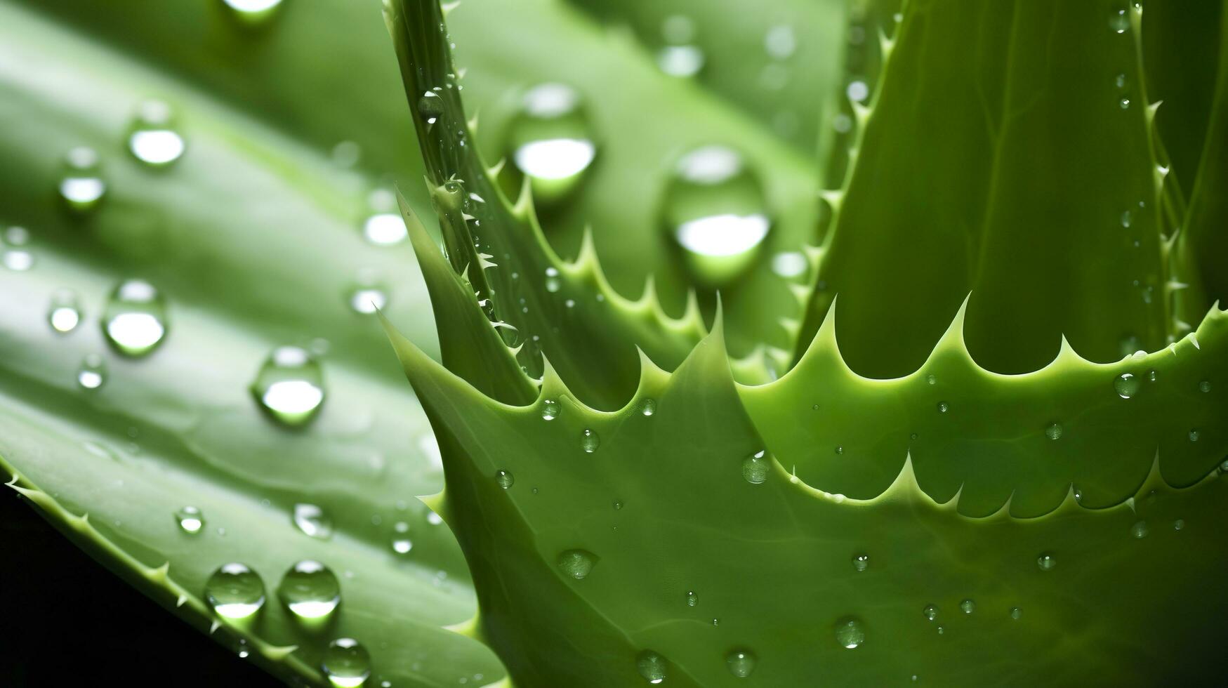 ai généré visualisation le présentation de le plante aloès vera. génératif ai photo