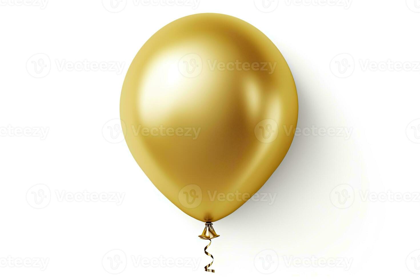 ai généré anniversaire ballon en volant pour fête et célébrations. ai généré photo