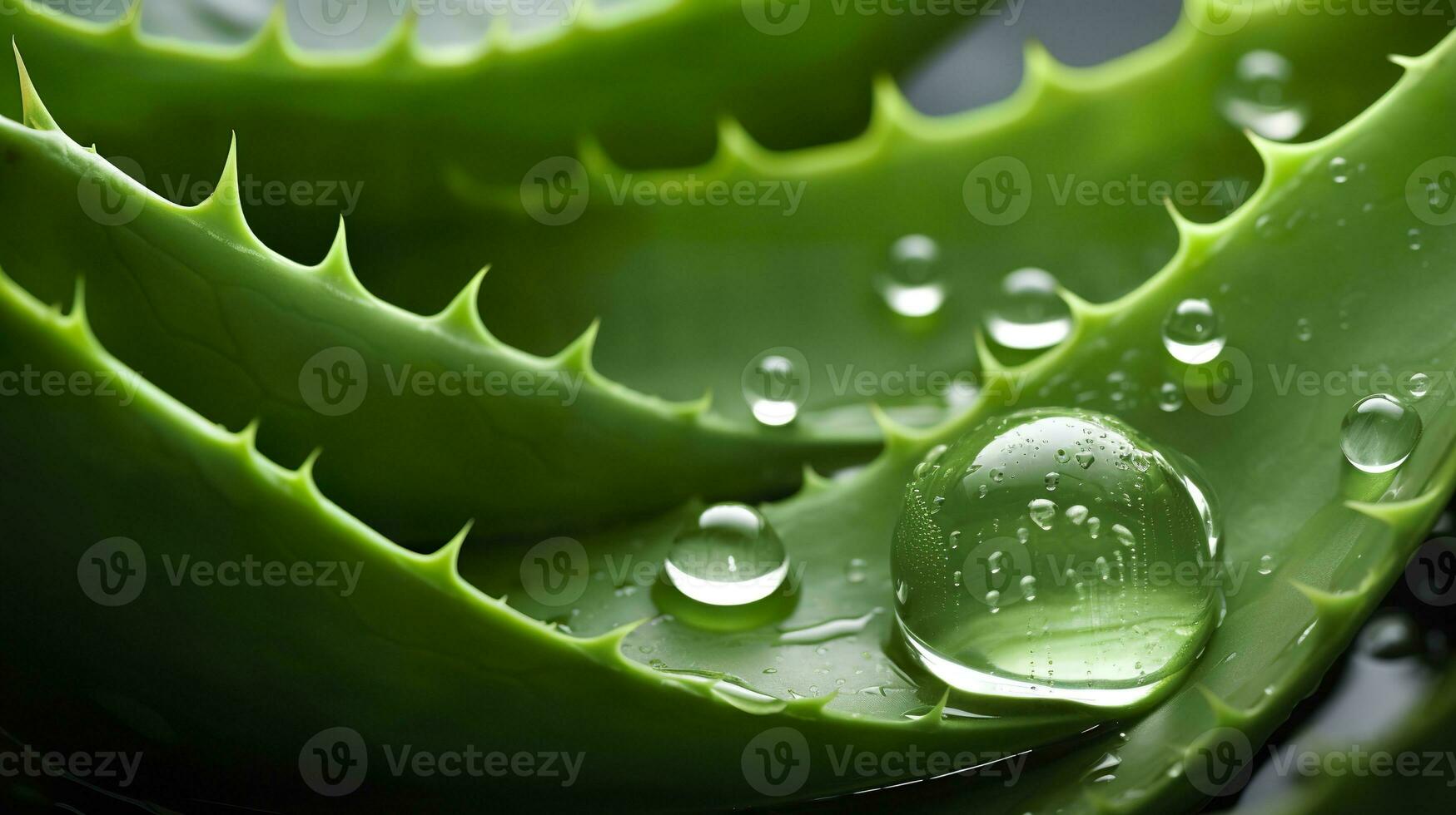 ai généré visualisation le présentation de le plante aloès vera. génératif ai photo