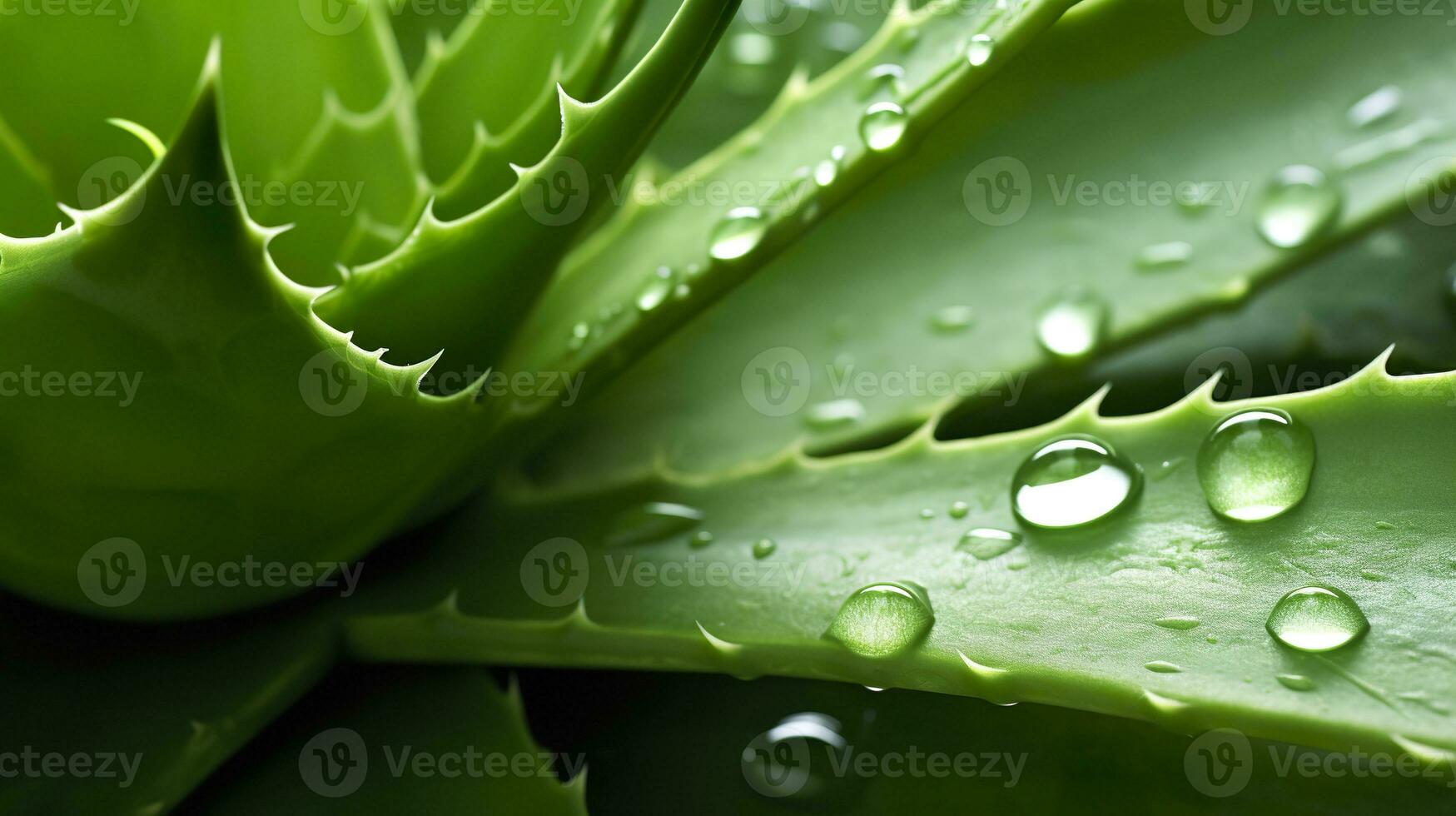 ai généré visualisation le présentation de le plante aloès vera. génératif ai photo