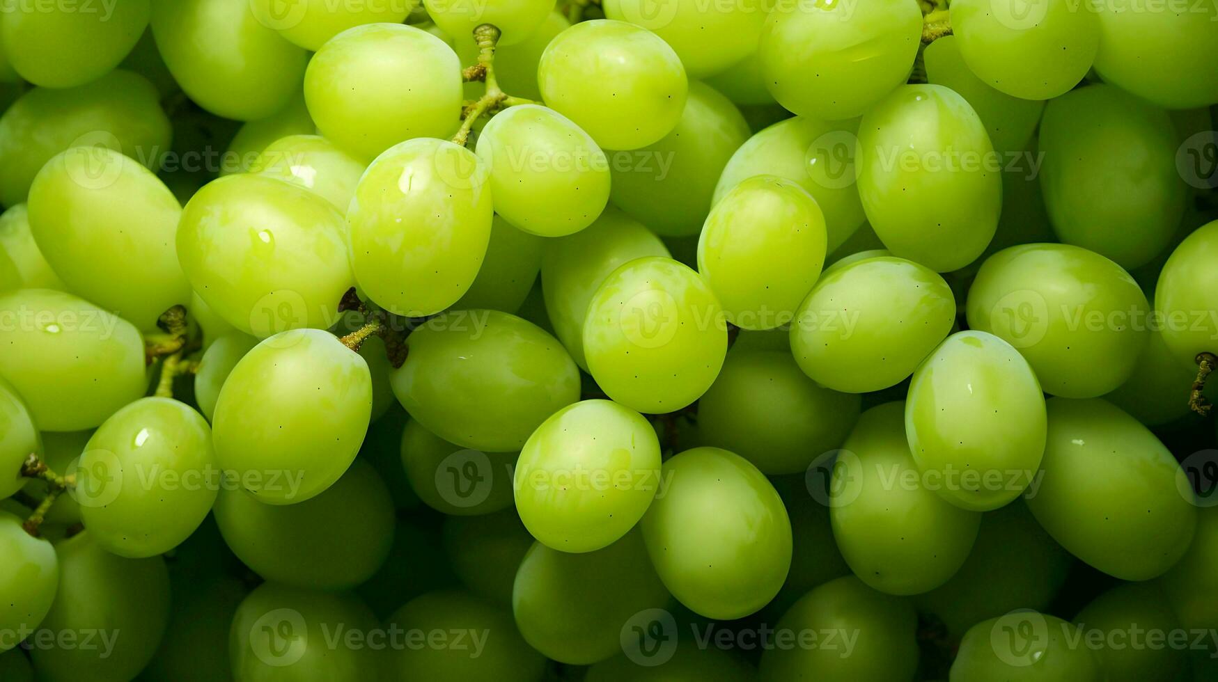 ai généré beaucoup de les raisins avec feuilles. baies Contexte. haute qualité. ai génératif photo