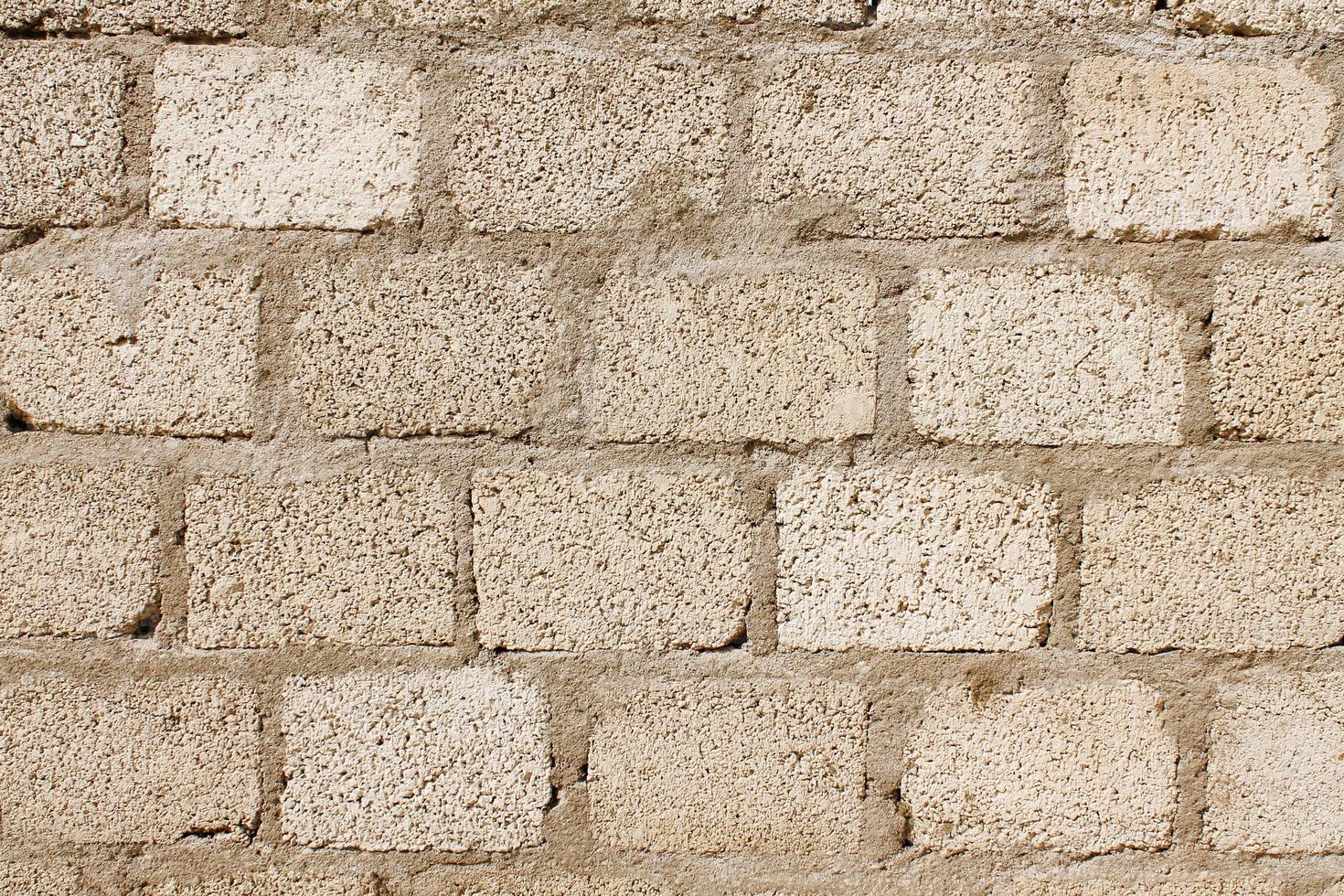 texture de mur de blocs de béton photo