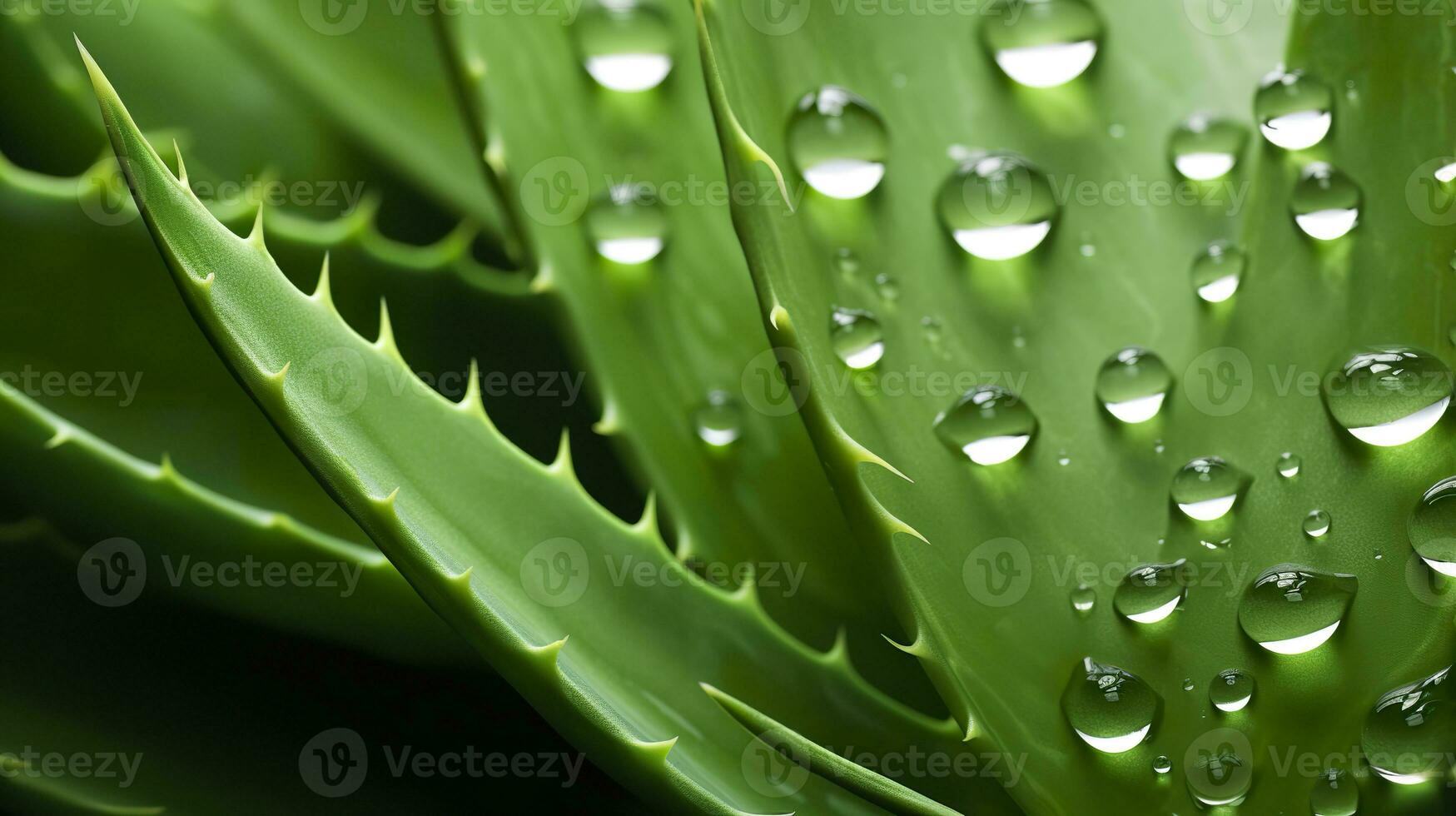 ai généré visualisation le présentation de le plante aloès vera. génératif ai photo