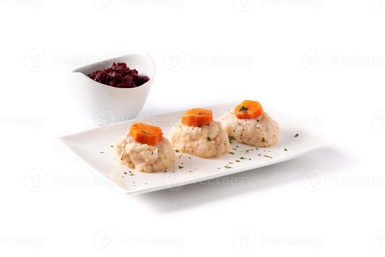 poisson gefilte juif traditionnel photo