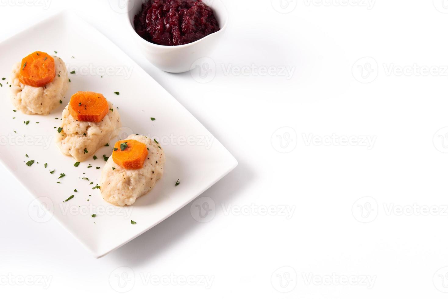 poisson gefilte juif traditionnel photo