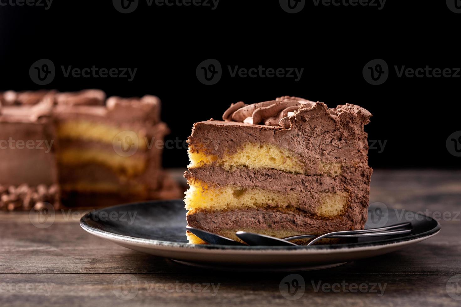 Gâteau à la truffe au chocolat photo