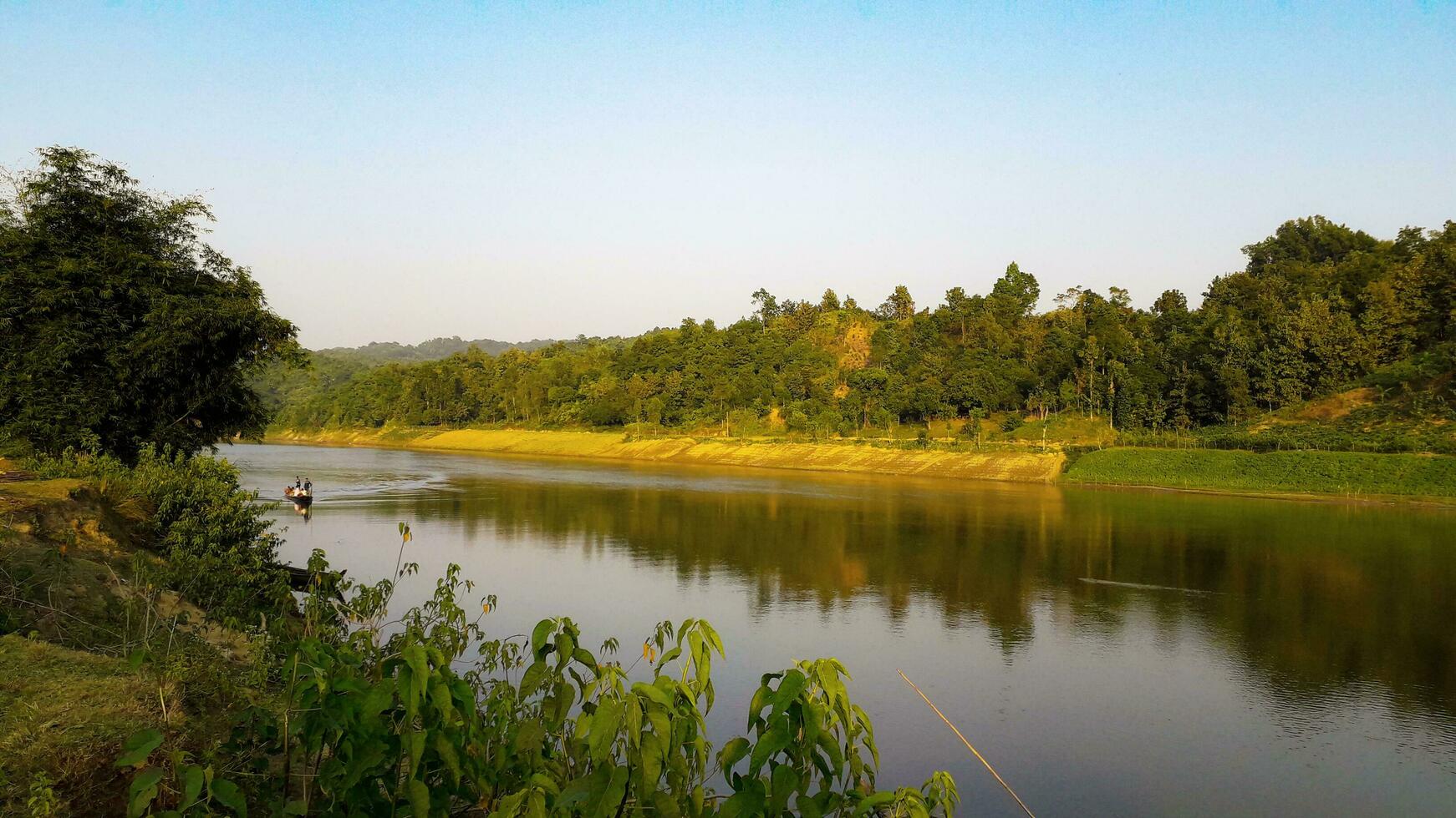 vue de le l'eau rivière bangladesh photo
