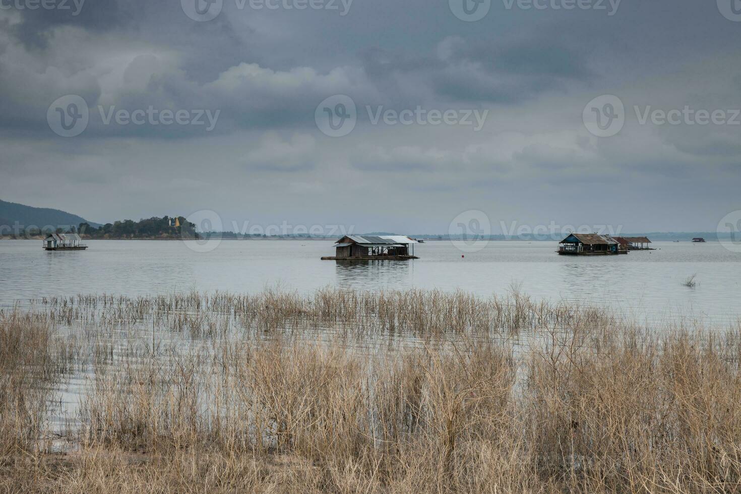 paysage vue de barrage photo