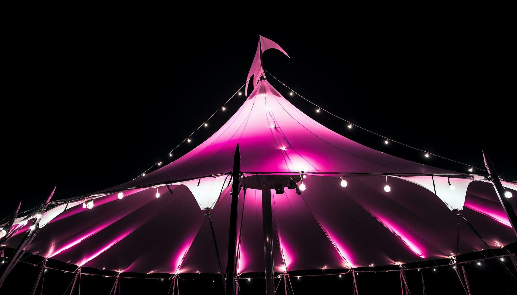 ai généré embrasé organiser, illuminé fête, vibrant couleurs, brillant un événement généré par ai photo