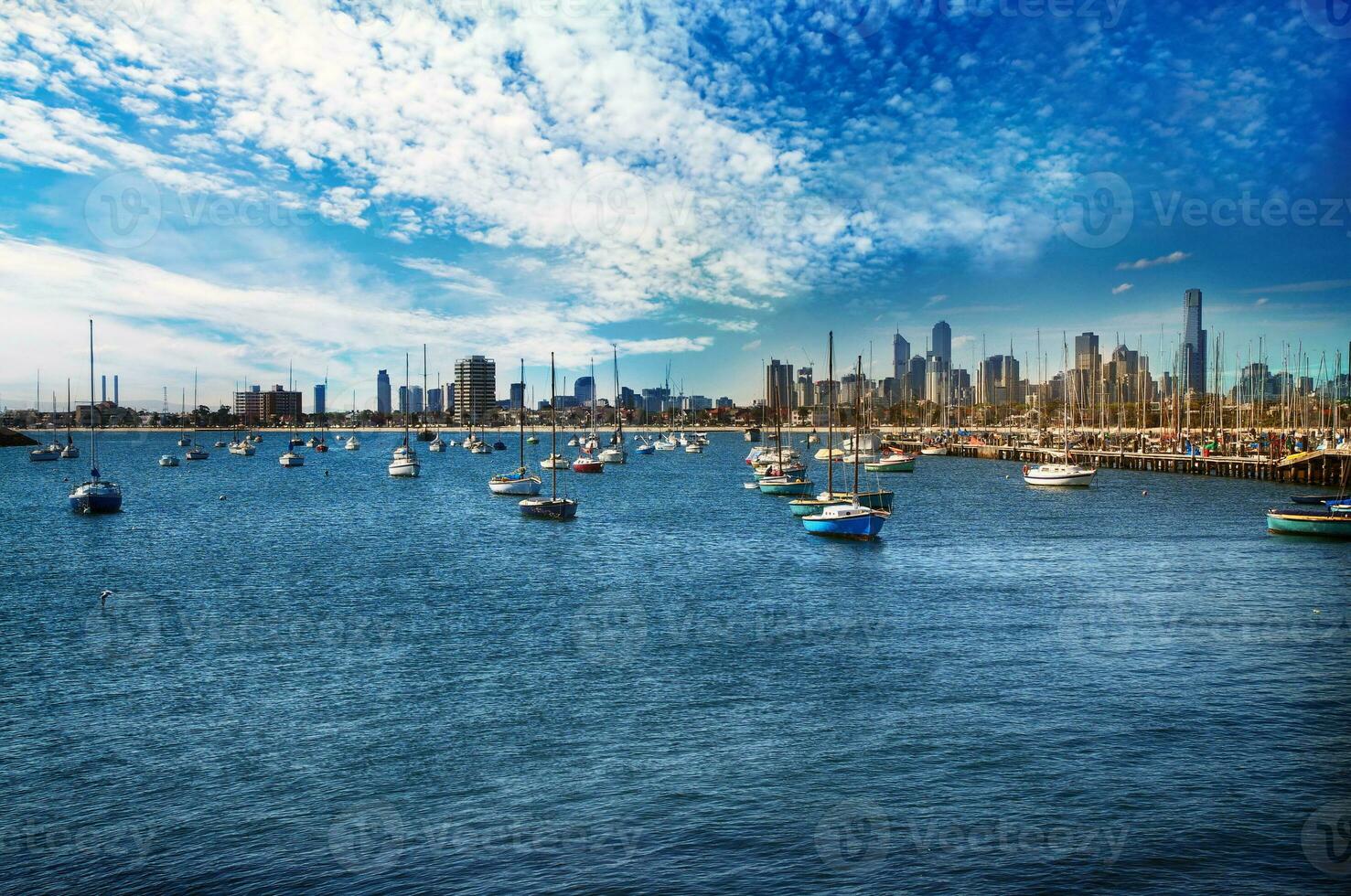 bateaux dans Melbourne photo