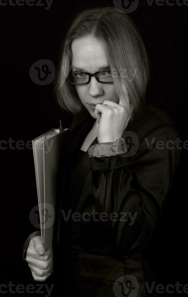 portrait de femme d'affaires photo