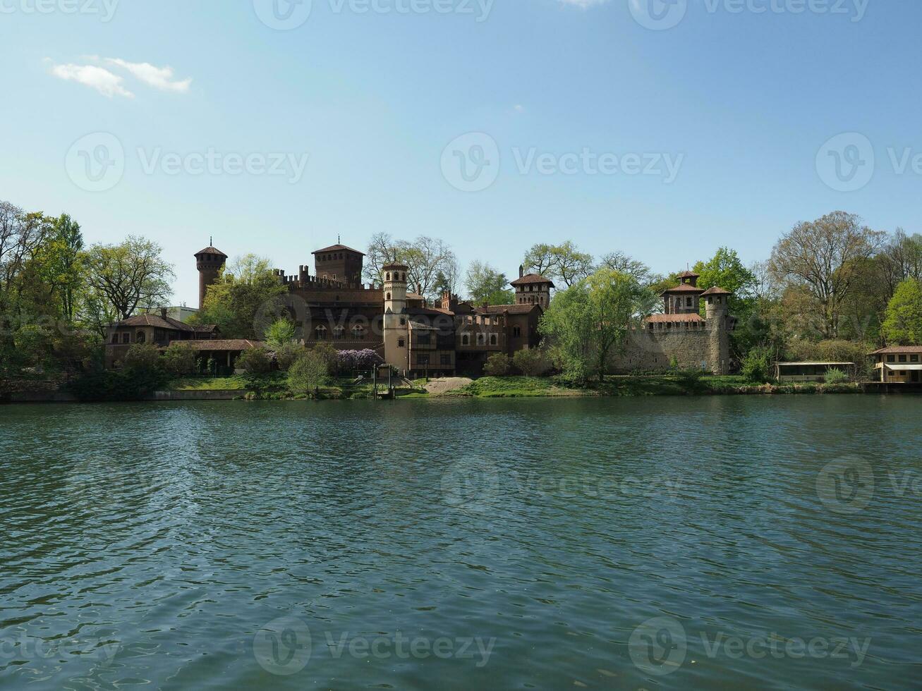 château médiéval à turin photo