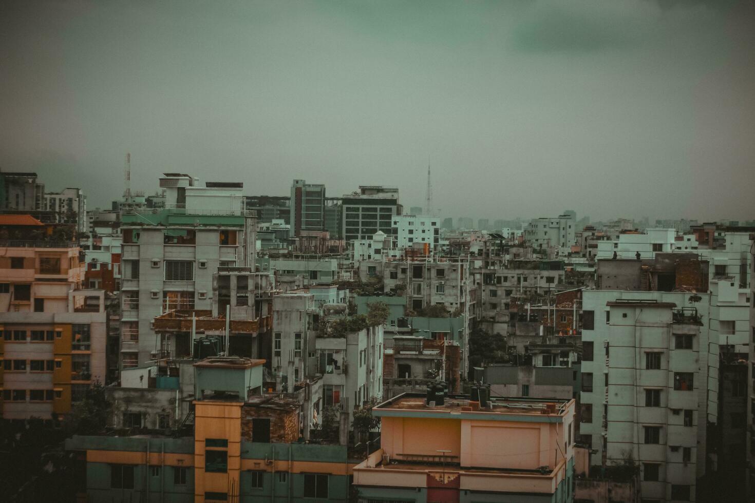 le magnifique vue de le ville photo